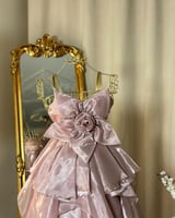 فستان سهرة طويل 4932 ( لونين )