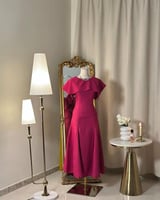 5924 -فستان ميدي (لونين)