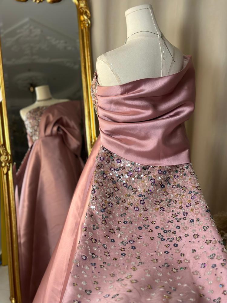 فستان سهرة طويل 4669