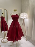 فستان سهرة ميدي 3482