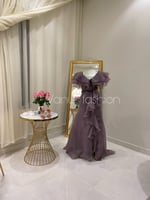 فستان سهرة طويل ( 3 الوان ) 3559