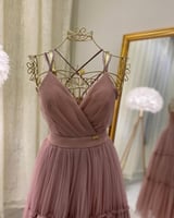 فستان سهرة ميدي ( 7 الوان ) 3330