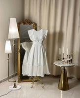 فستان ميدي ( 2 لونين) 4323