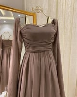 فستان ميدي ( 6الوان) 3379