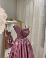 فستان سهرة ميد ( 3 الوان ) 3611