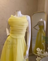 فستان سهرة اورجنزا ( 2 لونين ) 3220