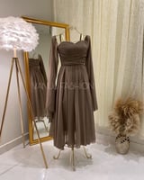 فستان ميدي ( 6الوان) 3379