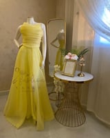 فستان سهرة اورجنزا ( 2 لونين ) 3220