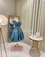 فستان سهرة ميد ( 3 الوان ) 3611