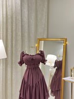 فستان ناعم ( 3 ألوان) 3748