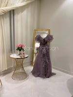 فستان سهرة طويل ( 3 الوان ) 3559