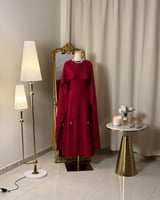 5599 - فستان مميز بتصميم جميل (لونين)