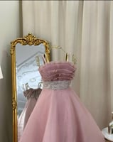 فستان ميدي (لونين ) 4464