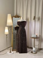 6553 - فستان سهرة طويل