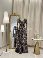 فستان سهرة طويل 4586