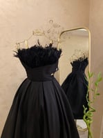 فستان سهرة ميدي ريش 2085