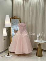 فستان طويل ( لونين ) 4501