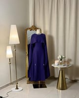 5599 - فستان مميز بتصميم جميل (لونين)