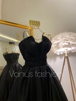 فستان سهرة ميدي ( 2لونين) 3548