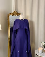 5599 - فستان مميز بتصميم جميل (لونين)