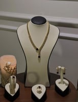 طقم اكسسوار ذهبي A1486