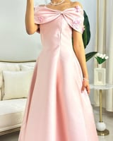 فستان سهرة طويل 5155 ( لونبن )