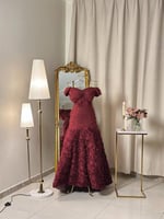 6362- فستان سهرة طويل