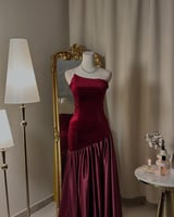 فستان سهرة طويل 5231