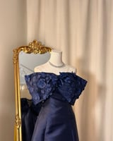 فستان سهرة طويل 5155 ( لونبن )