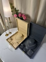 طقم اكسسوار كريستال ( 2 لونين )A349