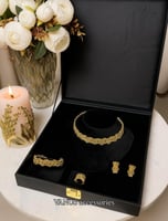 طقم اكسسوار ذهبي A1334