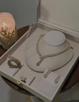 طقم اكسسوار ذهبي A1486