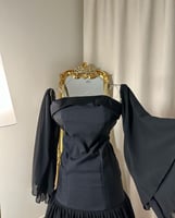 فستان قصير ( 2 لونين ) 4331