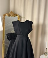 فستان ميدي ( 2 لونين) 4323