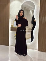 6685- فستان سهرة طويل