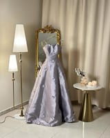 فستان طويل 4479 ( لونين )