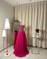 فستان طويل (3 الوان ) 4414