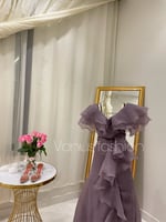 فستان سهرة طويل ( 3 الوان ) 3559