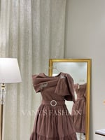 فستان سهرة ميد ( 4 الوان ) 3702