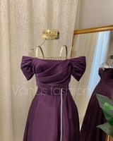 فستان طويل ( 2 لونين ) 3481