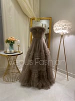 فستان سهرة طويل 3547