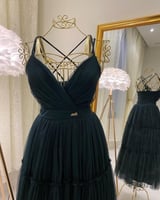 فستان سهرة ميدي ( 7 الوان ) 3330