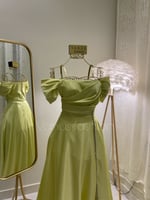 فستان طويل ( 2 لونين ) 3481