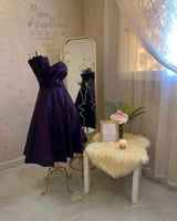 فستان سهرة ميدي موف 3012