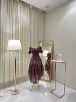 فستان ناعم ( 3 ألوان) 3748