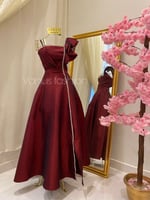 فستان سهرة ( 4 الوان ) 3491