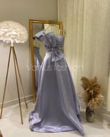 فستان سهرة طويل (3 الوان ) 3537