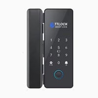 قفل باب زجاجي ذكي يعمل بالبلوتوث