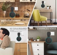 قاعدة المساعد الصوتي اليكسا من الجيل 3 لون اسود فق...