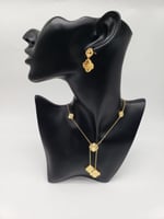 طقم فان كليف سلسال وحلق عدة الوان - مستوحى